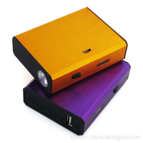 5,200mAh Power Bank for iPhone, iPad, Samsung Galaxy S4, HTC, Blackberry, Nokia and PSP, Metal CaseNew